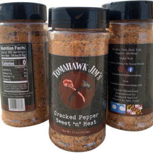 Tomhawk Jim's Cracked Pepper Sweet 'n' Heat
