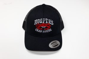 Hooper's Logo Black Trucker Hat