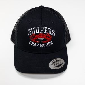 Hooper's Logo Black Trucker Hat