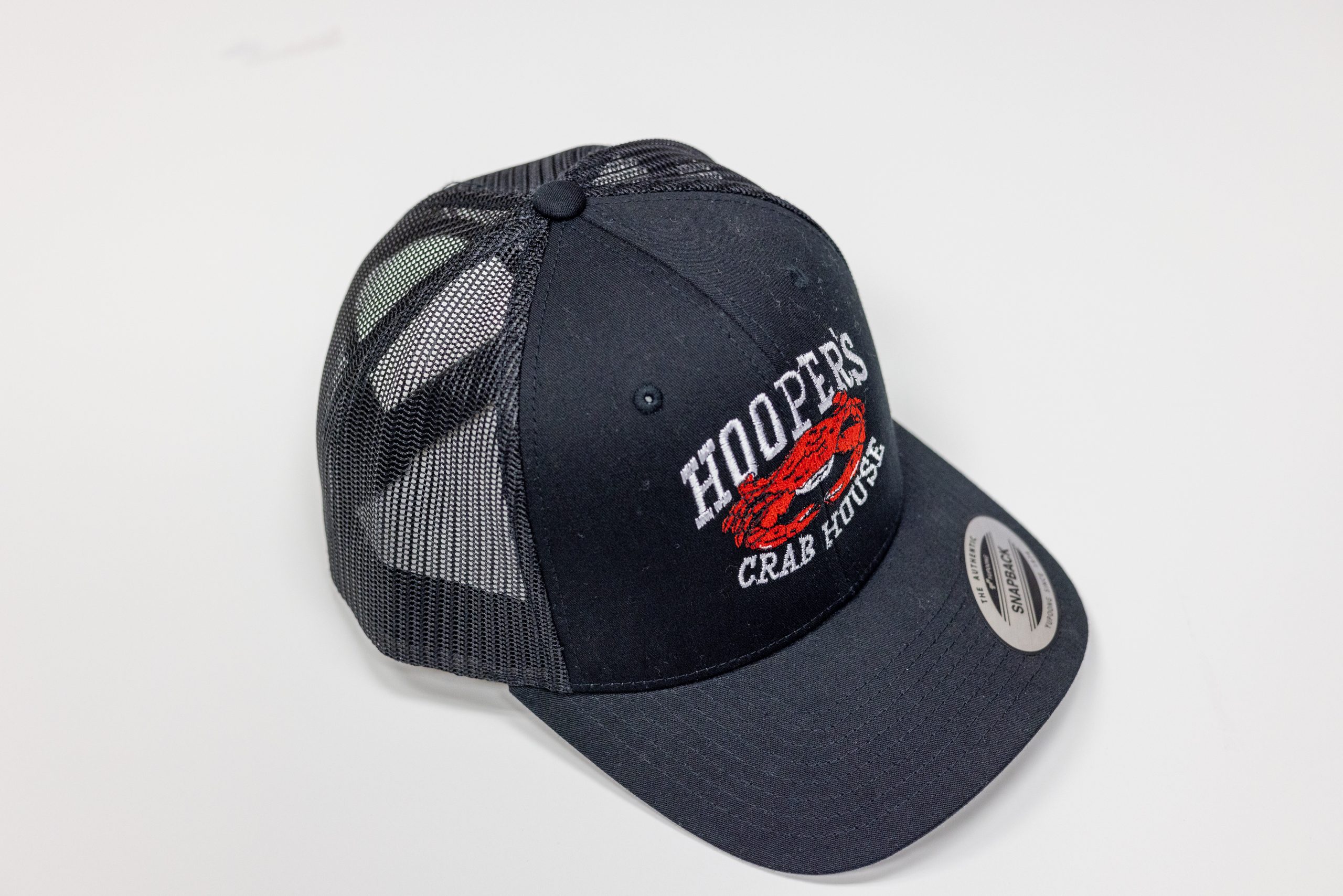 Hooper's Logo Trucker Hat, Ocean City MD Crab House