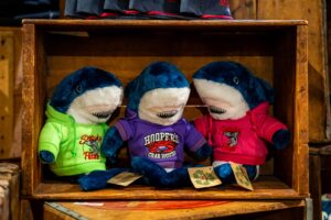 Sneaky Pete's stuffed shark