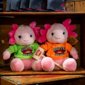 Hooper's Axolotol toy